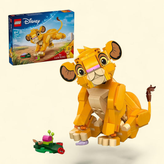 LEGO Disney Simba the Lion King Buildable Toy, 43243