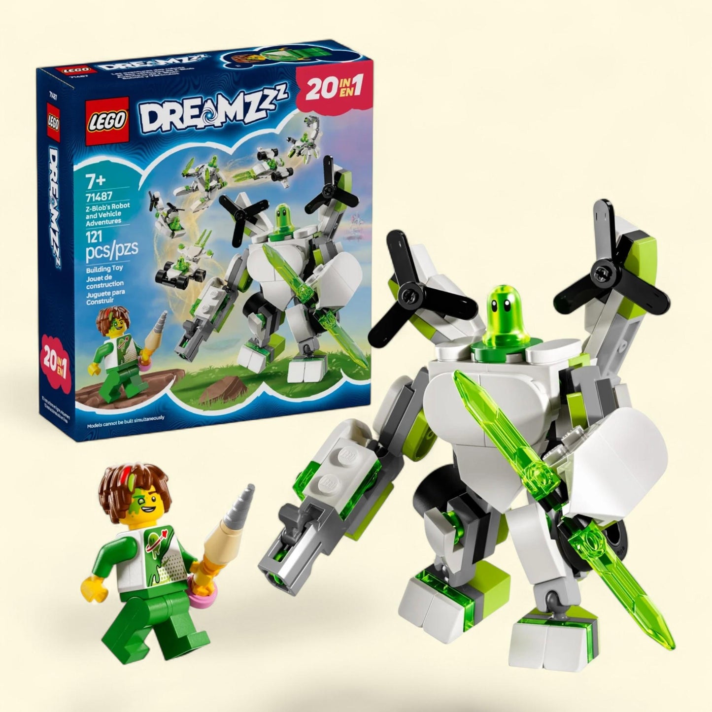 LEGO DREAMZzz Z-Blob's Robot and Vehicle Adventures, 71487