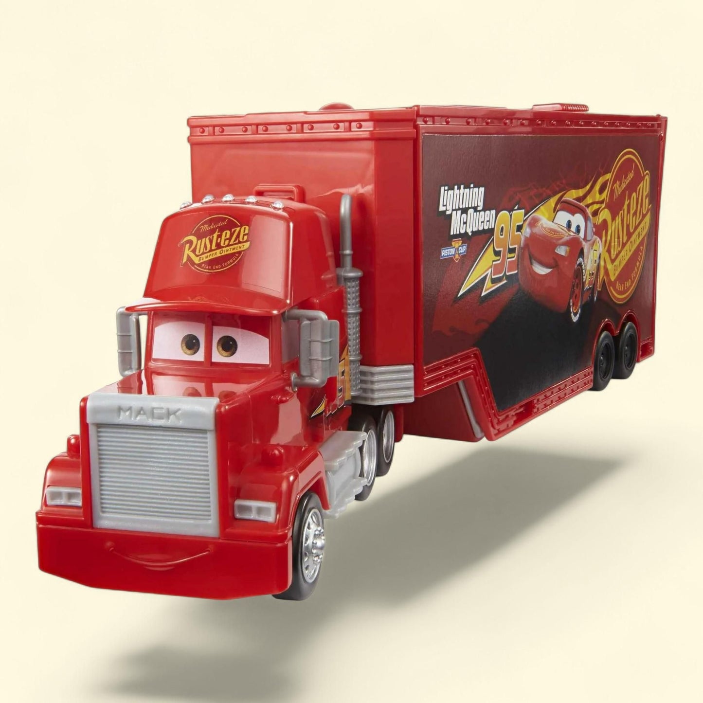 Disney Pixar Cars Transforming Mack Playset, 2-in-1 Toy Truck & Tune-Up Station, 1.00 Inches