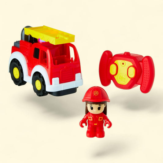 Kid Connection Fire Truck, Radio Control,  4.25 in