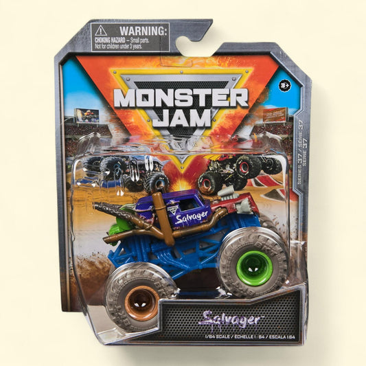 Monster Jam Grave Digger Monster Truck, 1:64 Scale