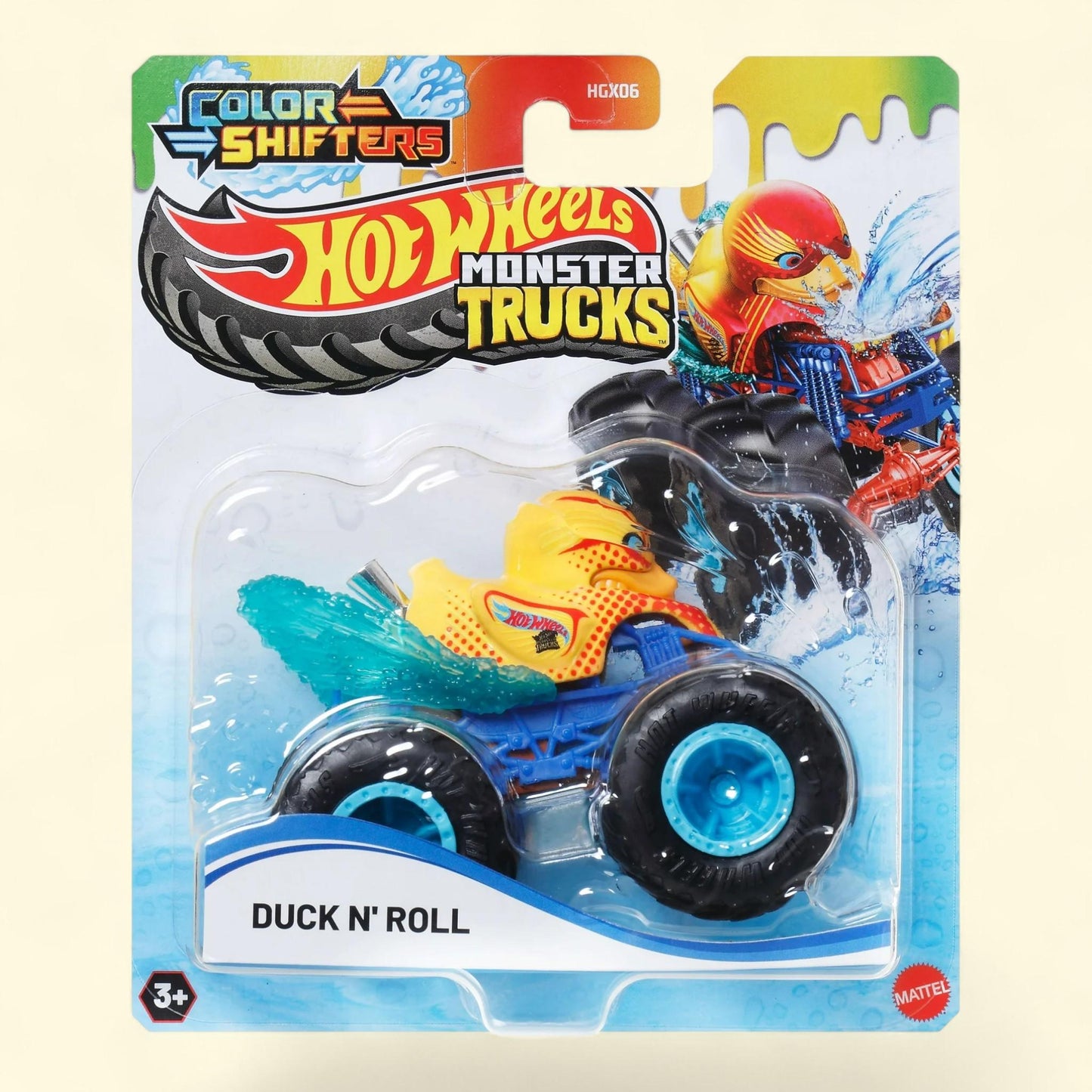 Hot Wheels Monster Trucks 1:64 Color Shifters, 1 Toy Truck, Styles May Vary