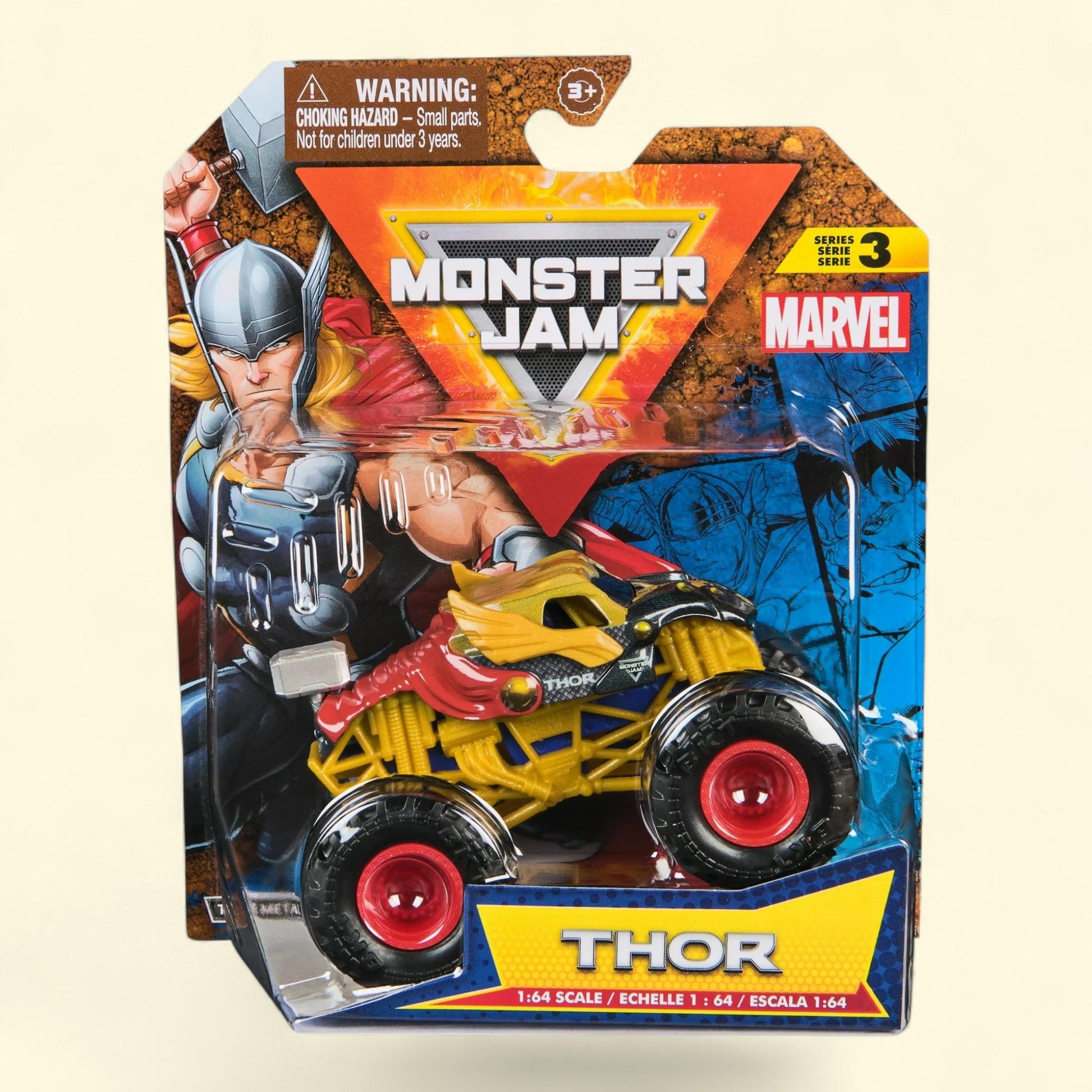 Monster Jam, Marvel Official Thor Monster Truck, Die-Cast Vehicle, ... — authentic US product shipped worldwide by Treatspree
