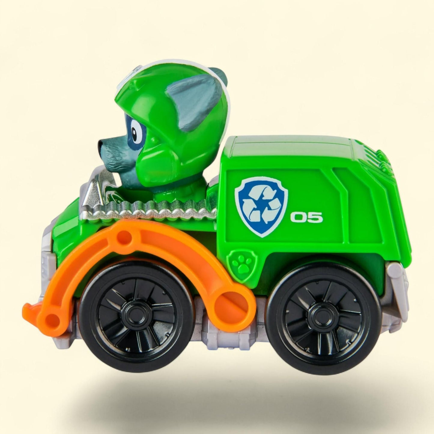 PAW Patrol: Air Rescue Pup Squad Racers Rocky, Trash Truck Themed Vehicle, 3+