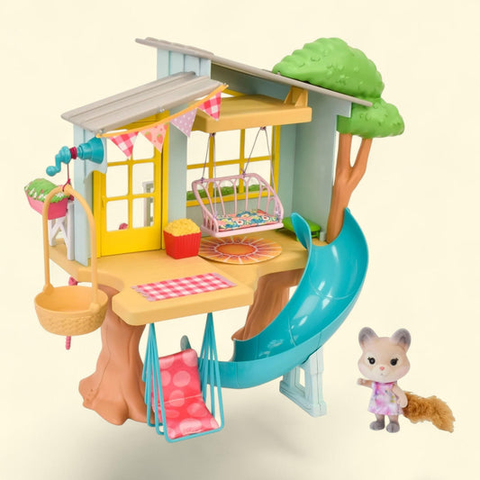 Honey Bee Acres Treetop Hideaway Dollhouse, 10in