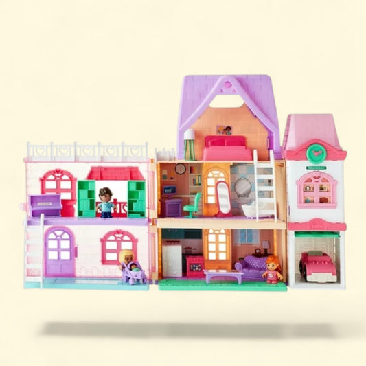 Kid Connection Doll House Play Set, 28 Pieces