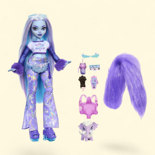 Monster High Abbey Bominable Yeti Fashion Doll, 12 inches
