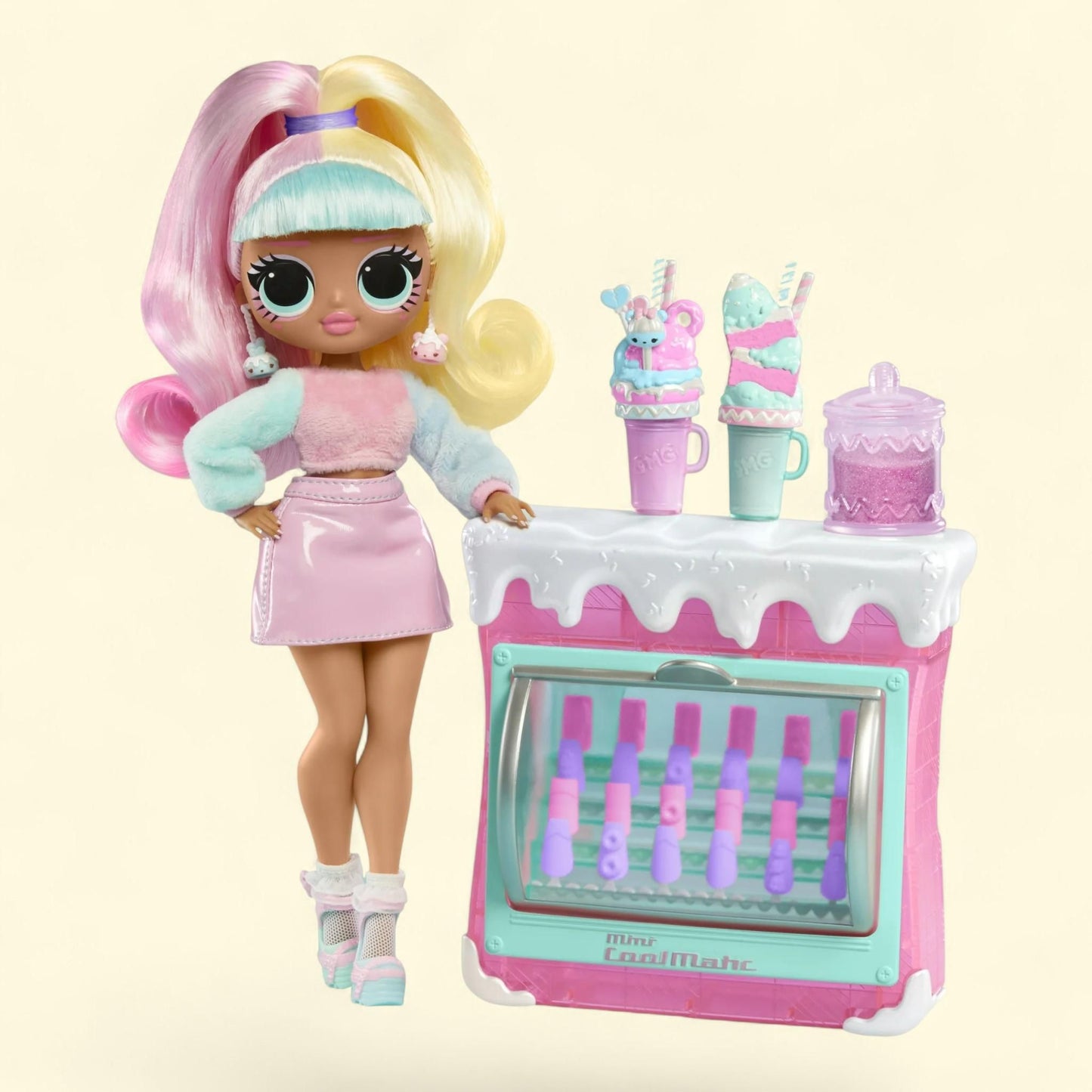 LOL Surprise OMG Sweet Nails Candylicious Sprinkles Shop Doll, Ages 4+ — authentic US product shipped worldwide by Treatspree