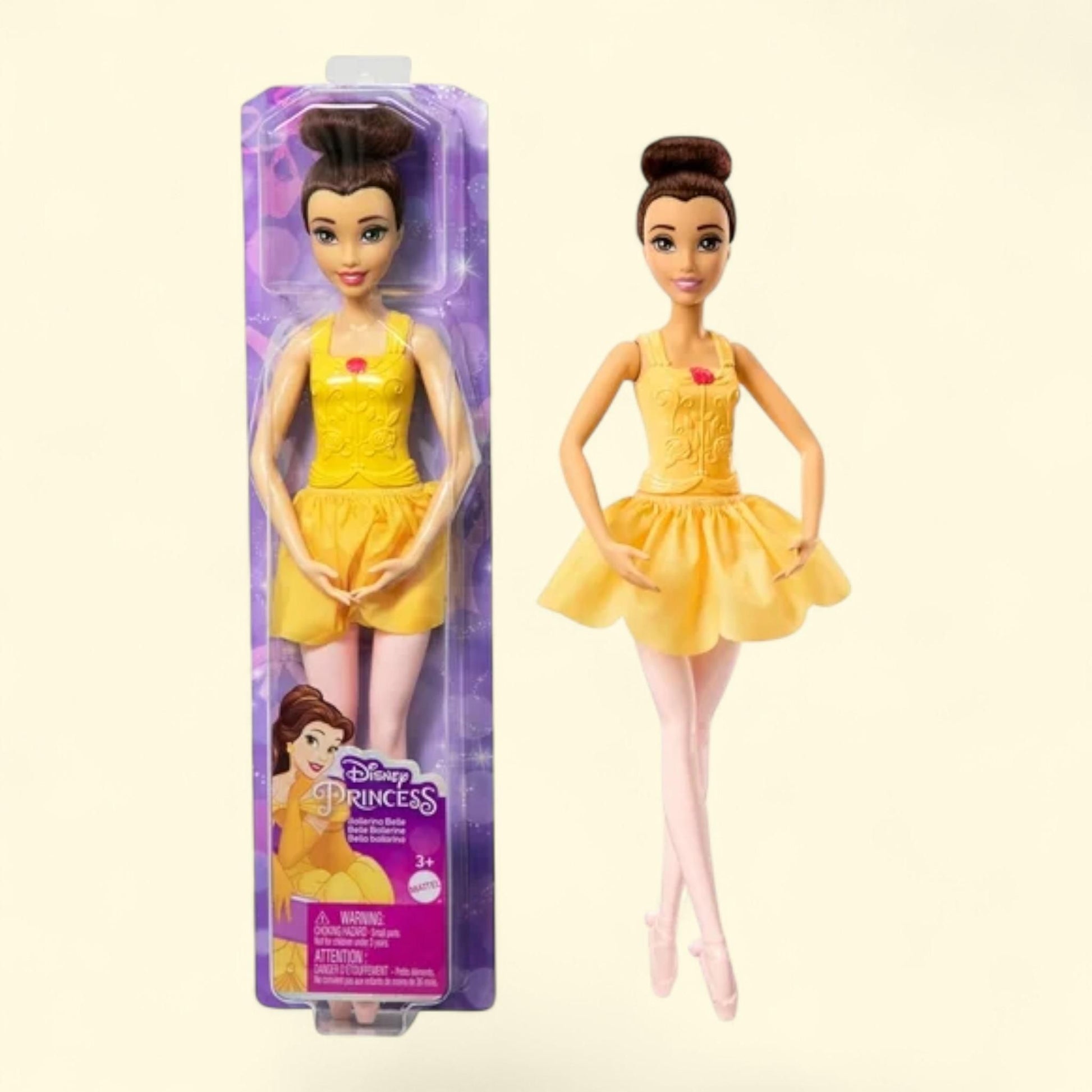 Disney Princess Ballerina Belle Fashion Doll, Posable Arms and Legs... — authentic US product shipped worldwide by Treatspree