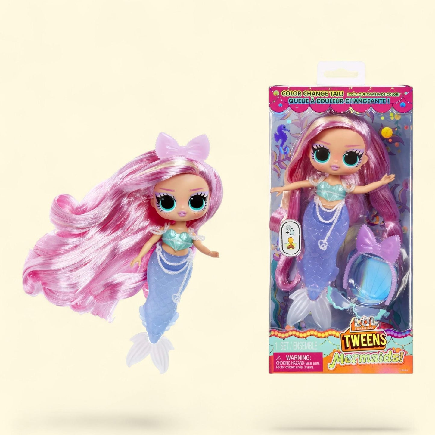 LOL Surprise Tweens Mermaid Lola Waves Fashion Doll,  Ages 4+ — authentic US product shipped worldwide by Treatspree