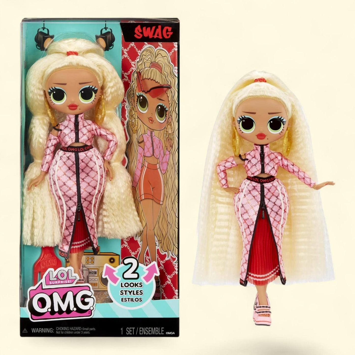 LOL Surprise OMG Swag Fashion Doll, Ages 4+