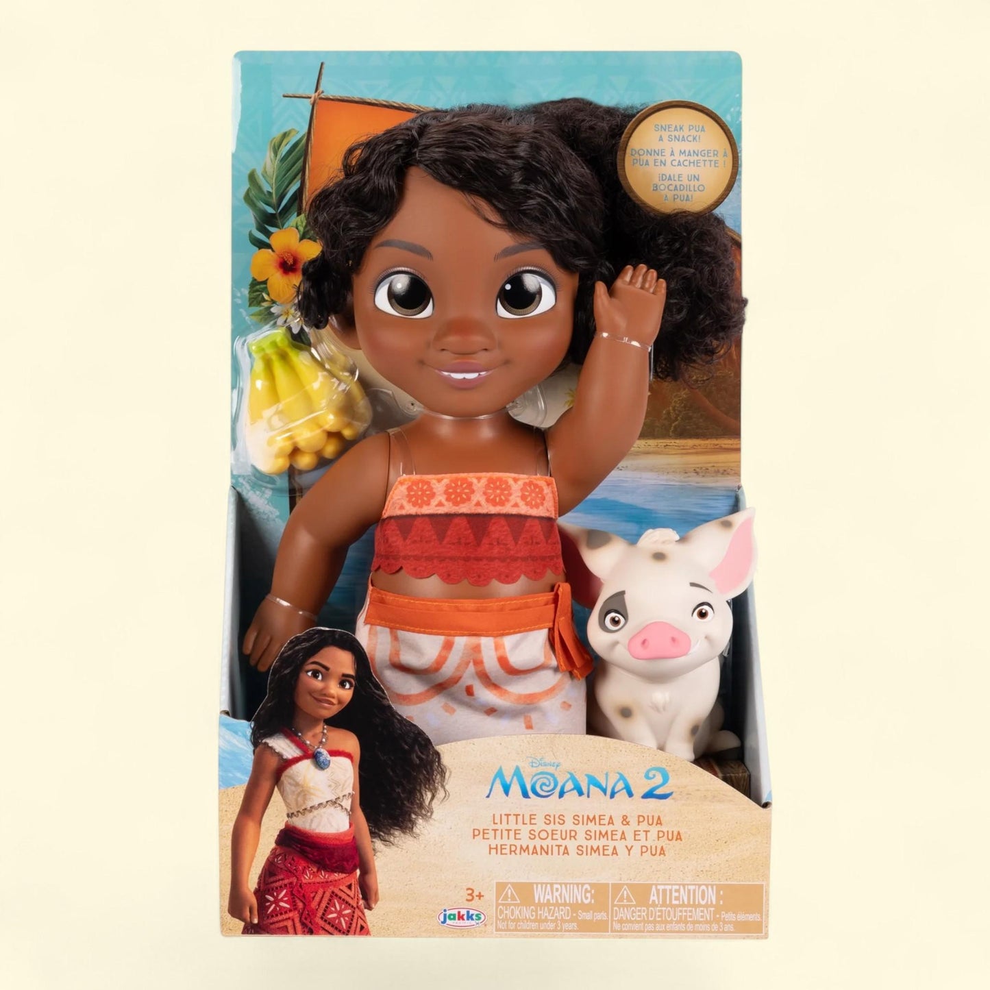 Disney Moana Little Sis Simea Doll, 11 inch