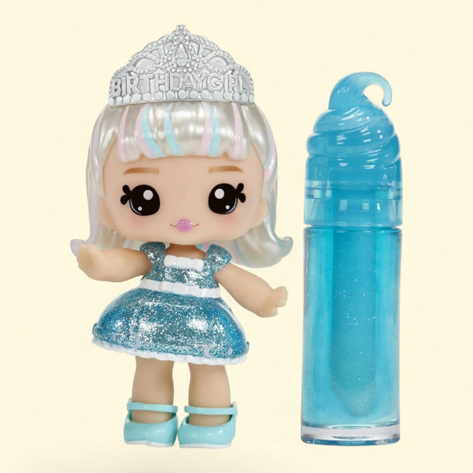 Yummiland Lipgloss Doll Callie Birthday Cake, 4+