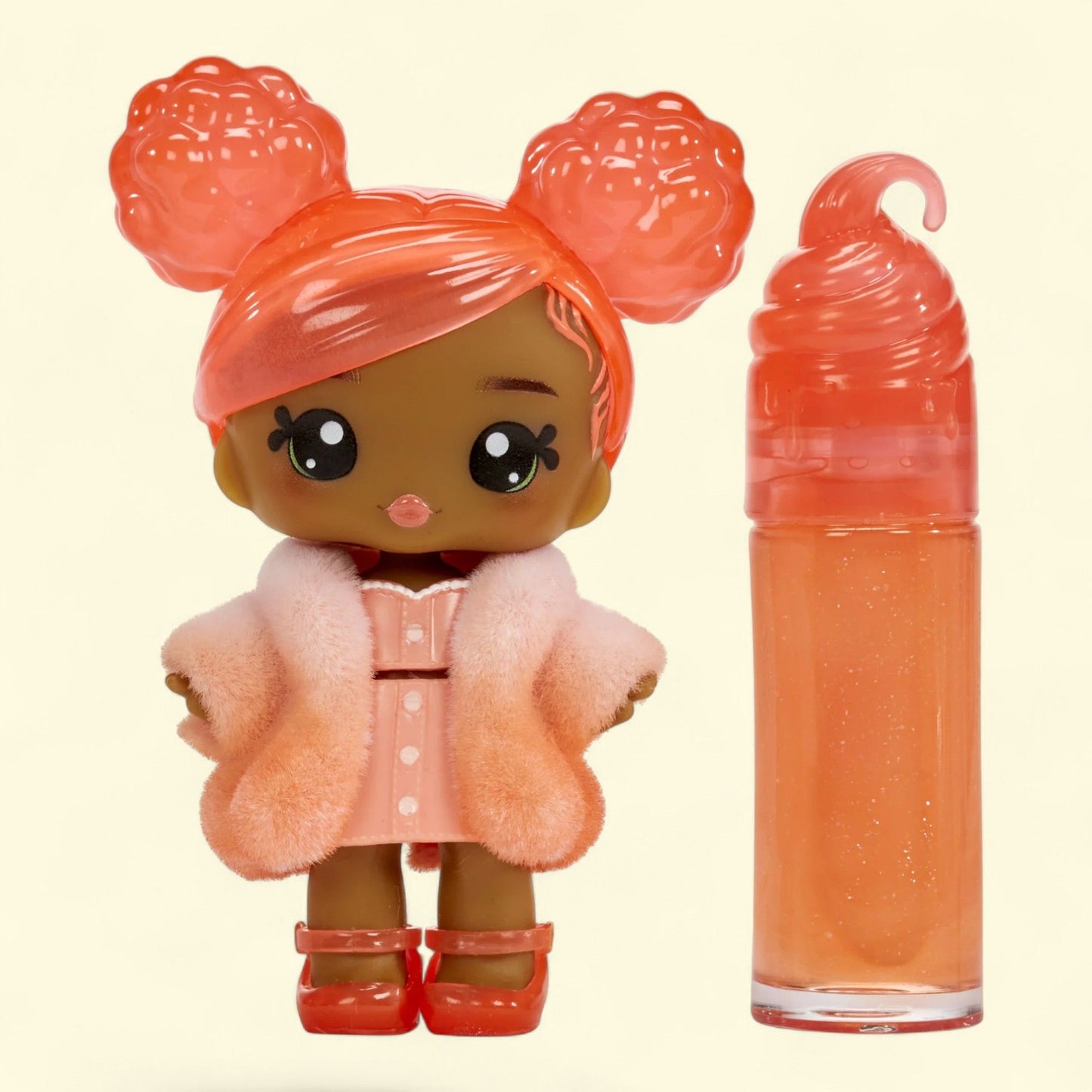 Yummiland Lipgloss Doll - Piper Peach, Ages 4+
