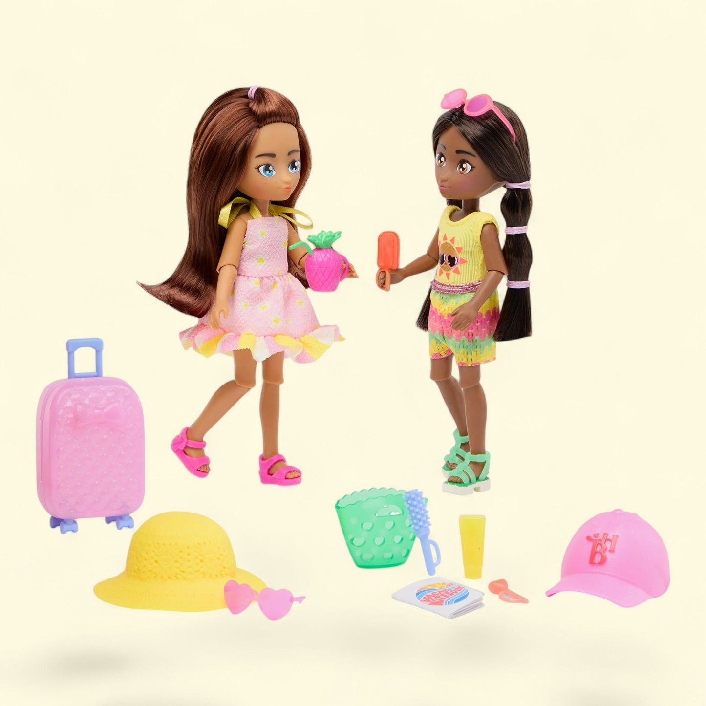 Hey Bestie Jasmine & Makayla 21 Piece Set, 5.5-inch