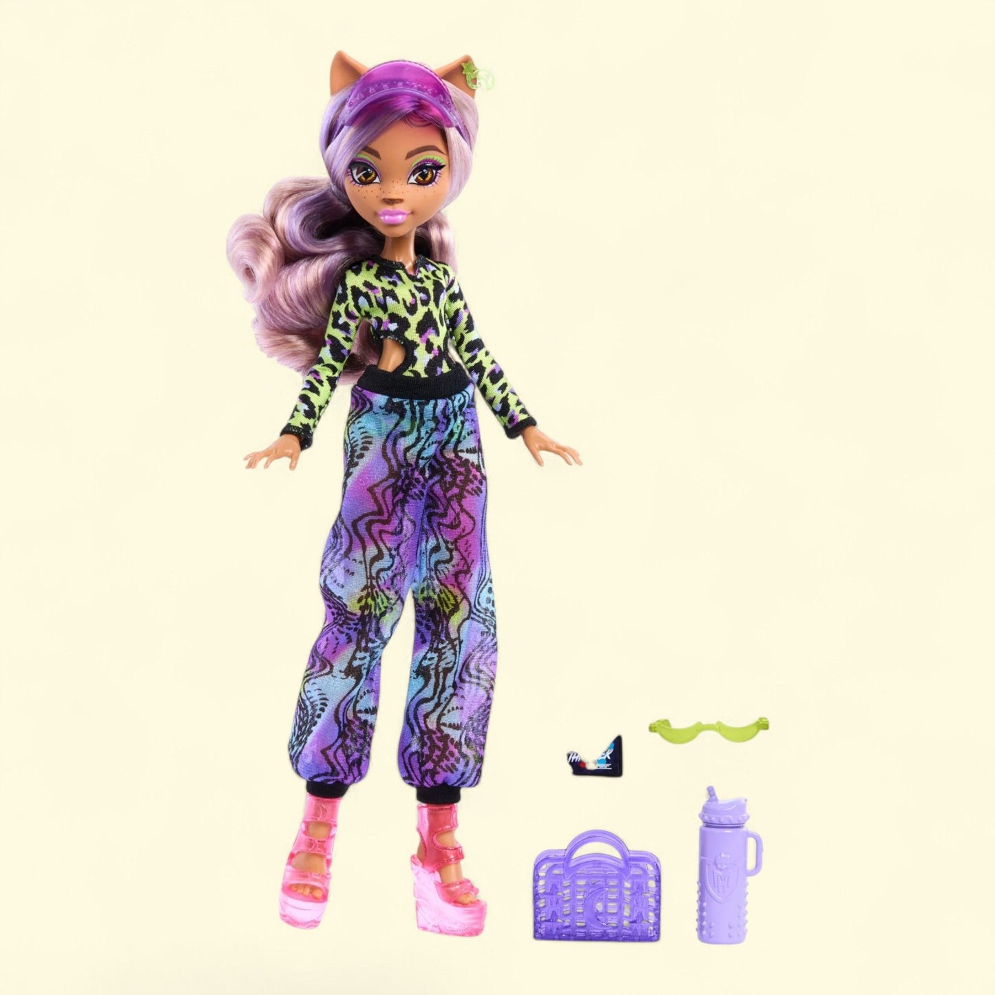 Monster High Clawdeen Wolf Fashion Doll, with Swimsuit & Accessories