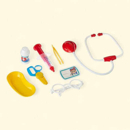 Kid Connection Doctor Case, 9 Pieces, Plastic