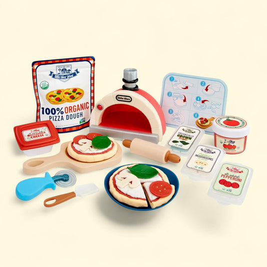 Little Tikes Creative Chefs Pizza Kit, 18+ Accessories, Ages 3+