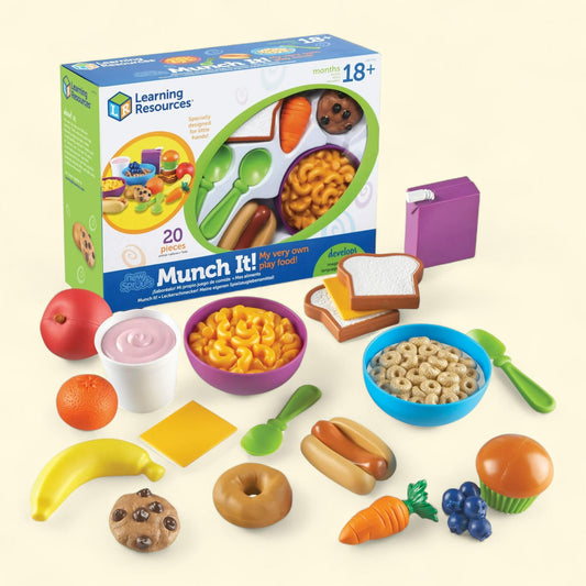Learning Resources New Sprouts Munch It! Food Set, 20 Pieces