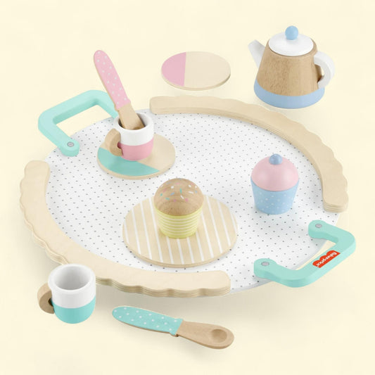 Fisher-Price Tea Party Set, 12-Pieces, Ages 3-5 Years