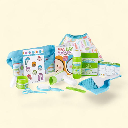 Melissa & Doug Love Your Look Salon & Spa Play Set, 16 Pieces