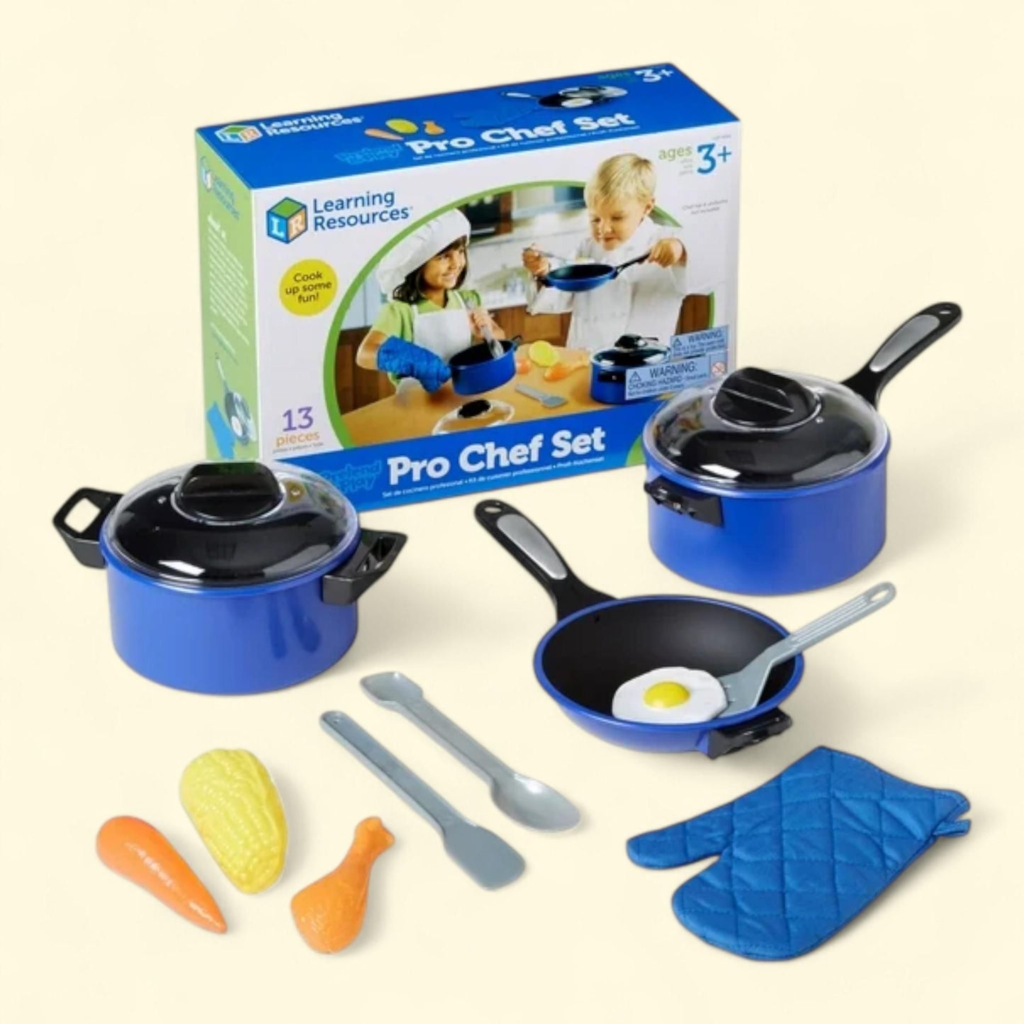 Learning Resources Pretend & Play Pro Chef Set, 12.10 x 8.50 x 4.40 in
Type