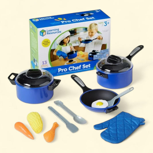Learning Resources Pretend & Play Pro Chef Set, 12.10 x 8.50 x 4.40 in
Type