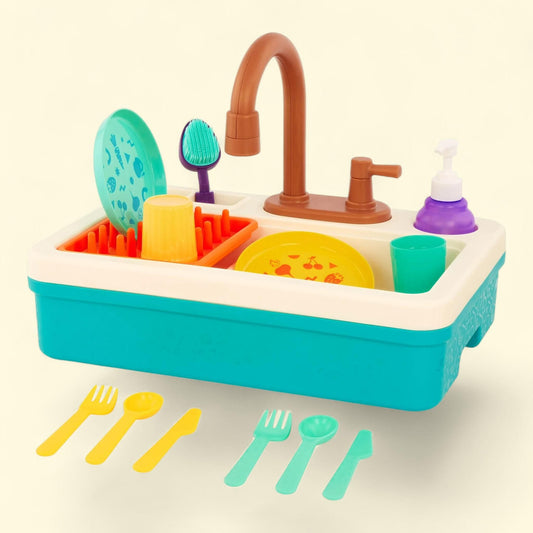 Battat Splash & Sparkle Sink, Toddler and Preschool Toys