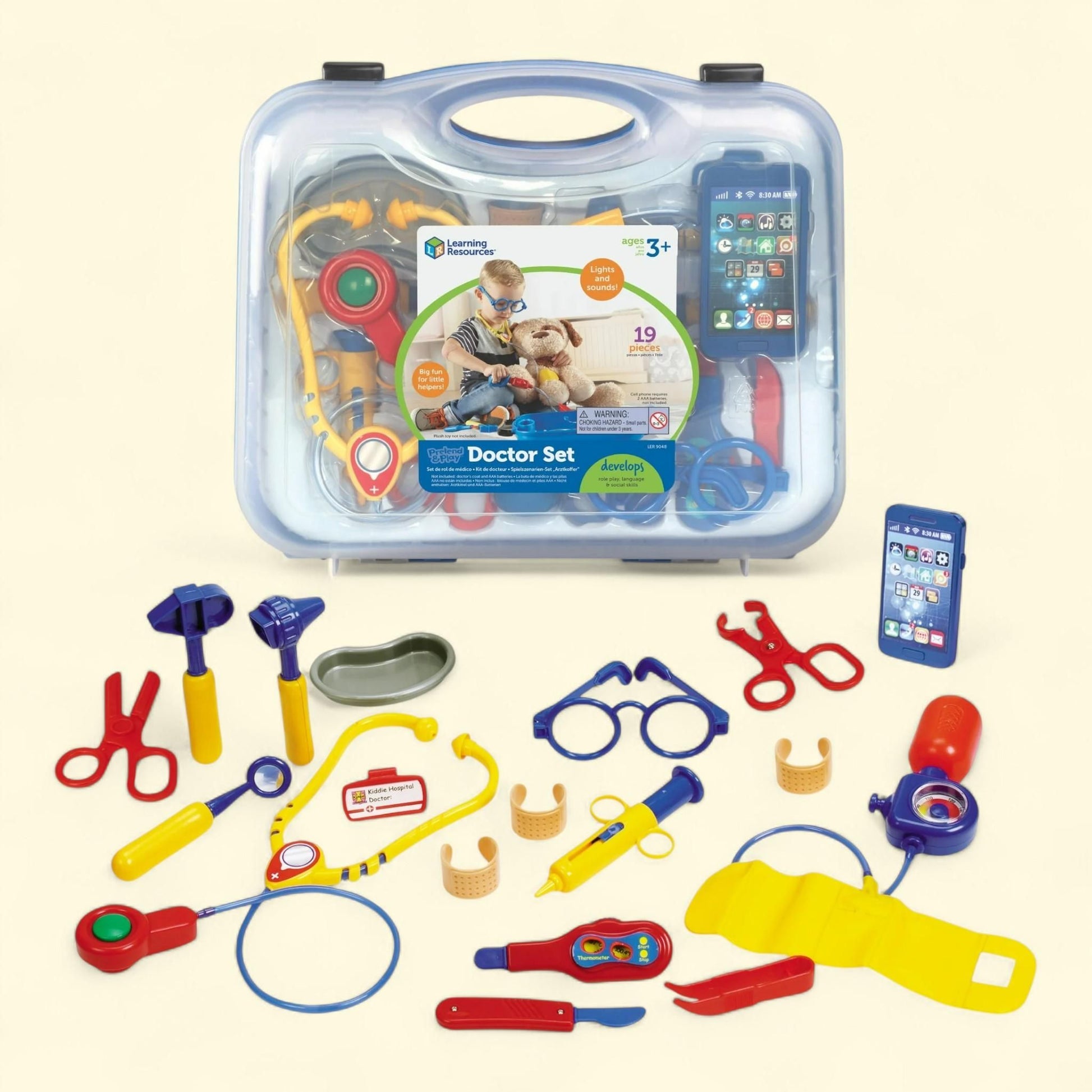 Pretend & Play Doctor Set, Toddler Doctor Kit, Ages 3+ — authentic US product shipped worldwide by Treatspree