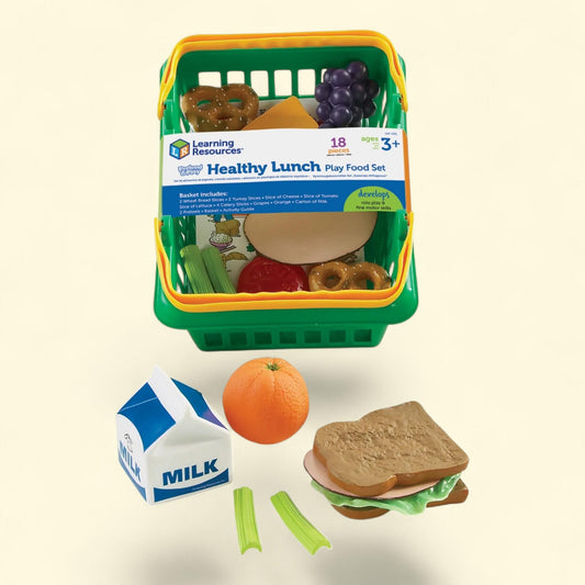 Learning Resources Pretend & Play Healthy Lunch Set, 24.50 x 16.50 x 4.70 in