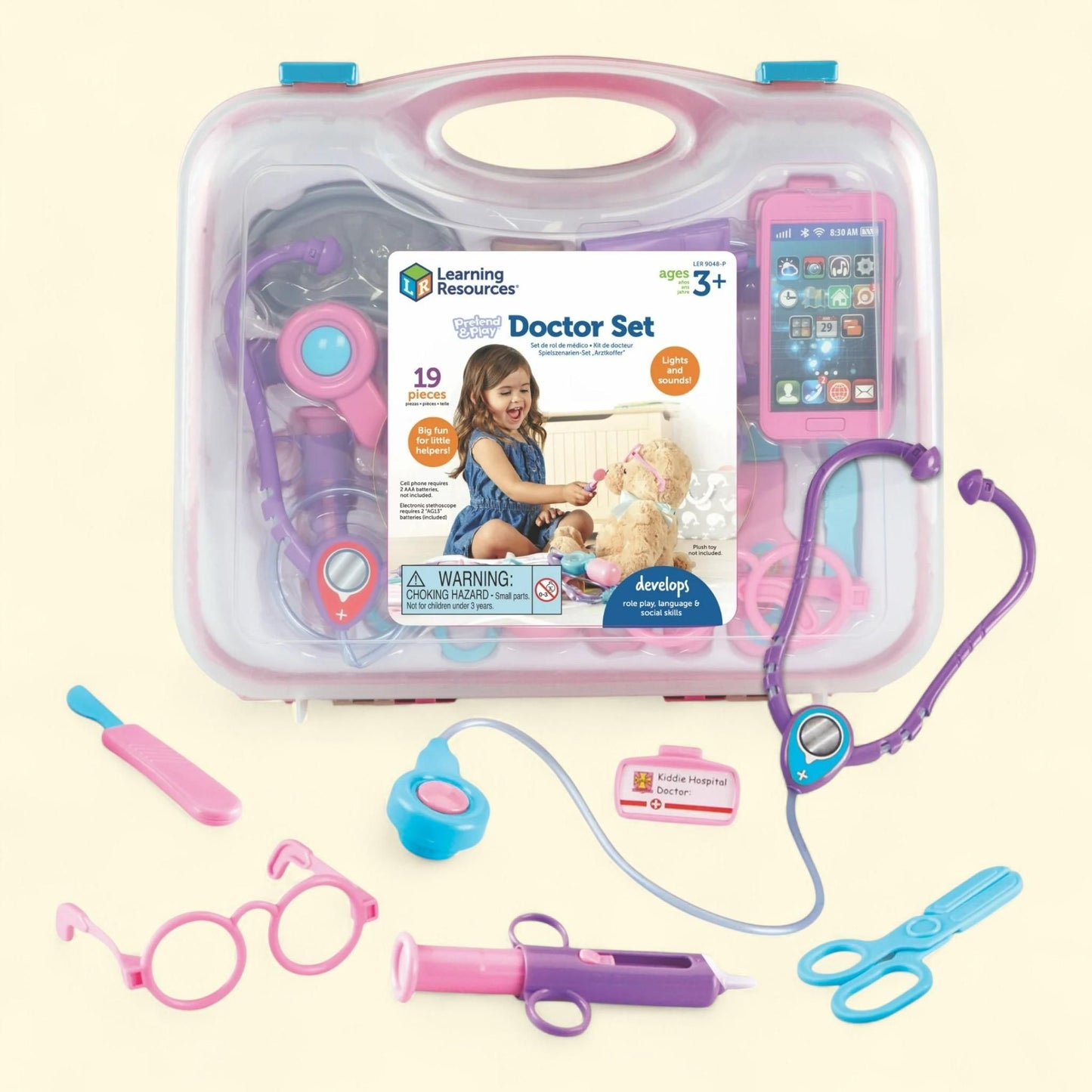 Learning Resources Pretend & Play Doctor Set, Preschool Toys, Toddl... — authentic US product shipped worldwide by Treatspree