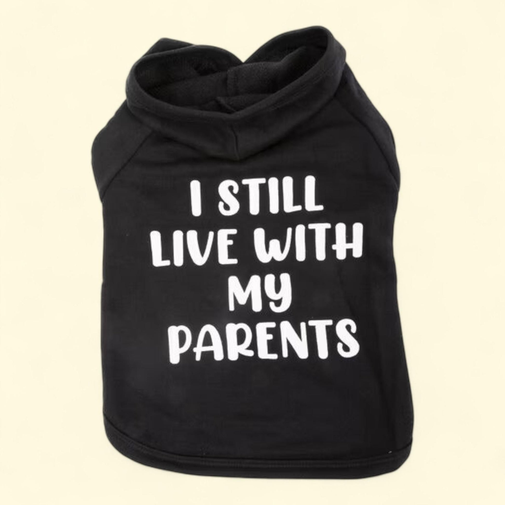 Vibrant Life Parents Graphic Dog & Cat Hoodie, Black, XS — authentic US product shipped worldwide by Treatspree