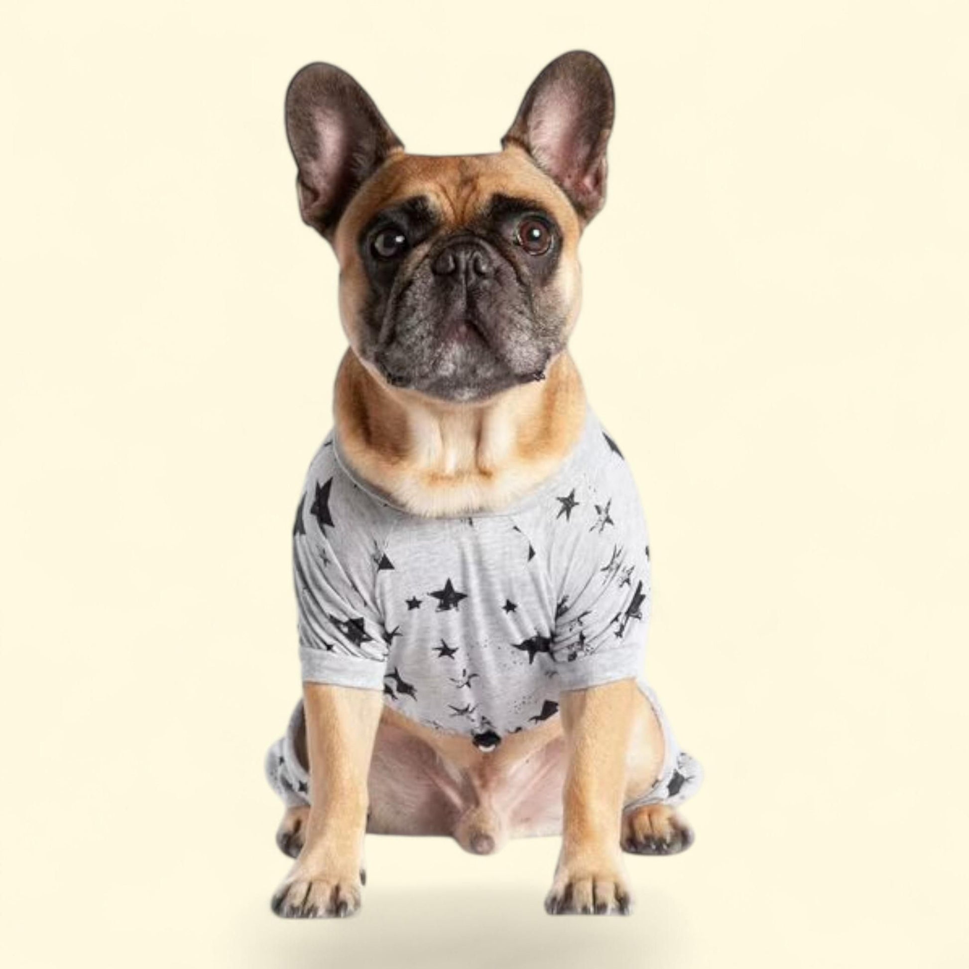 Coco + Rebel Dog Pajama, Black Star, Extra Small — authentic US product shipped worldwide by Treatspree