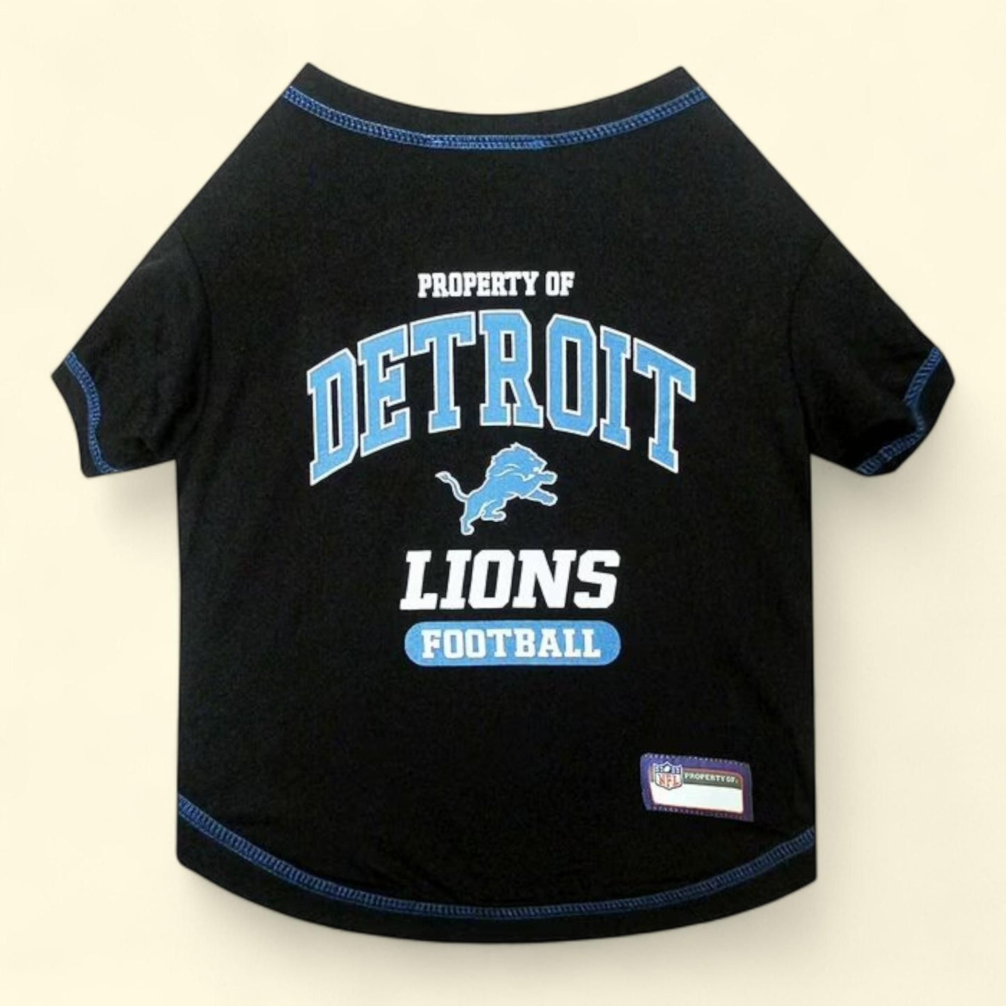 Pets First NFL Detroit Lions Pet T-Shirt, Tee Shirt for Dogs/Cats, Size: Small