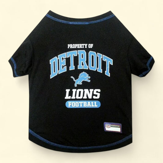 Pets First NFL Detroit Lions Pet T-Shirt, Tee Shirt for Dogs/Cats, Size: Small