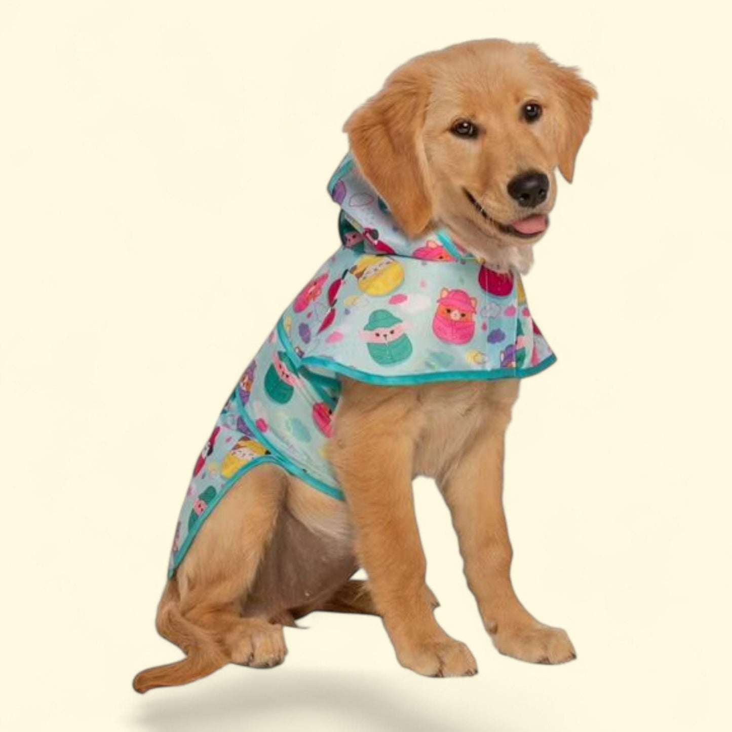 Squishmallows Pet Raincoat, Size Large