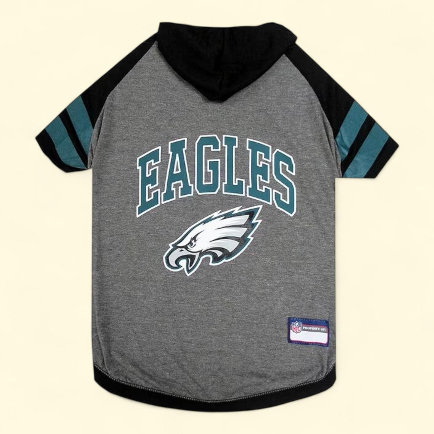 T-shirt à capuche « Pets First NFL Philadelphia Eagles » pour chiens et chats, taille L