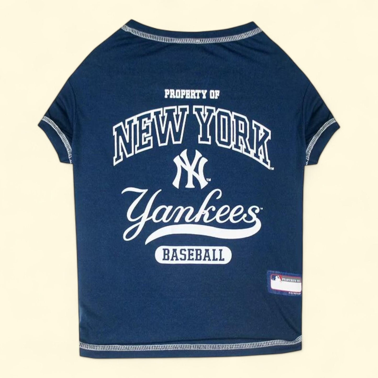 T-shirt « Pets First MLB New York Yankees » pour chiens et chats, taille S