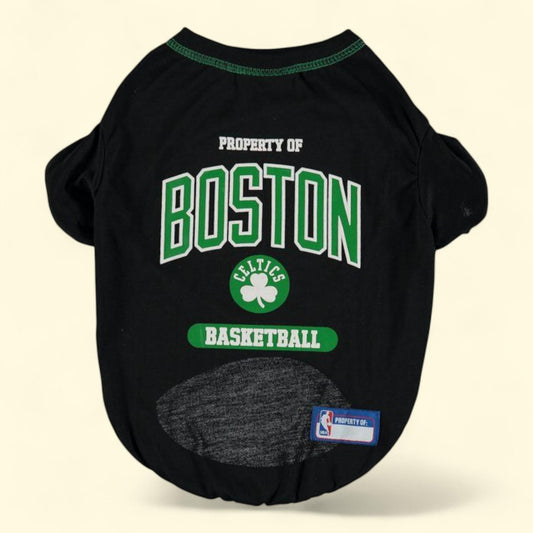 Boston Celtics Dog T-Shirt
