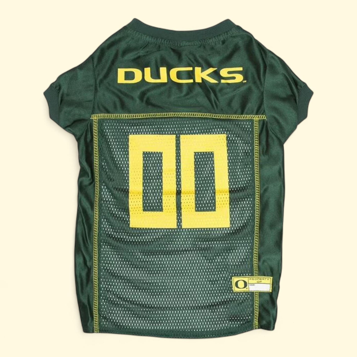 Maillot en maille Pets First Collegiate Oregon Ducks (football américain/basket-ball), taille XL