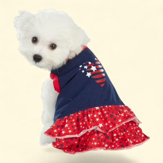 Best Furry Friends Dress, Heart, Medium