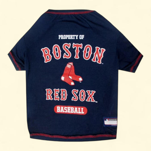 T-shirt « Pets First » des Red Sox de Boston (MLB), taille S