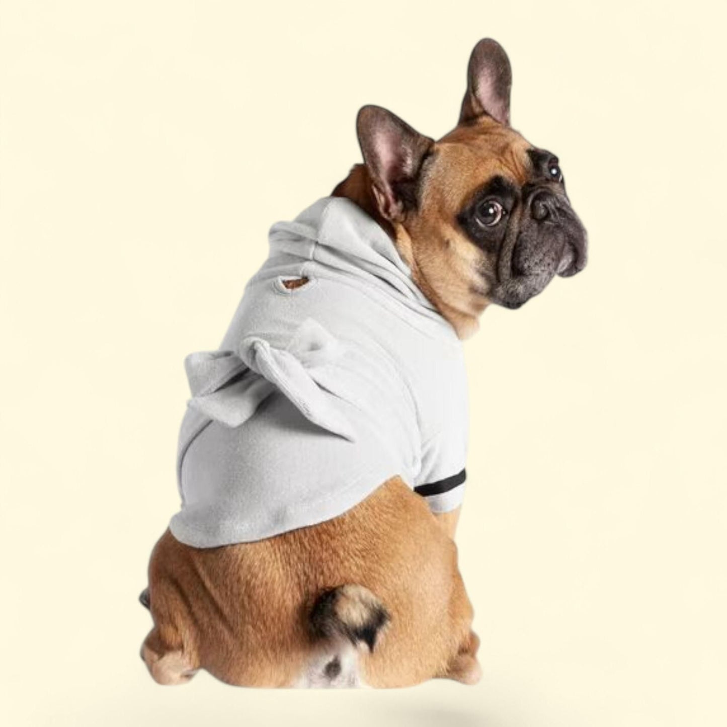 Coco + Rebel Dog Robe, Gray, Small — authentic US product shipped worldwide by Treatspree