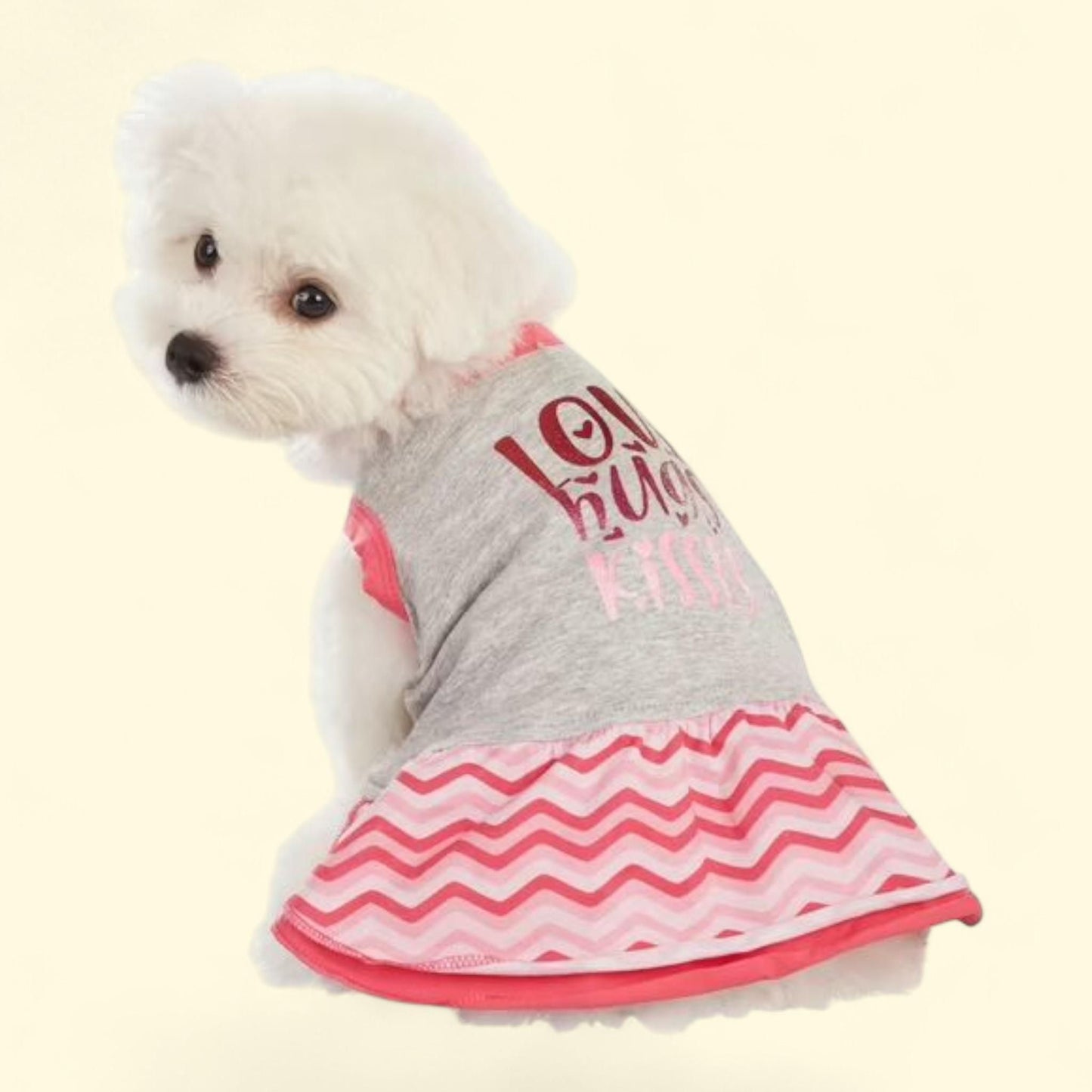 Best Furry Friends Dress, Love, Medium