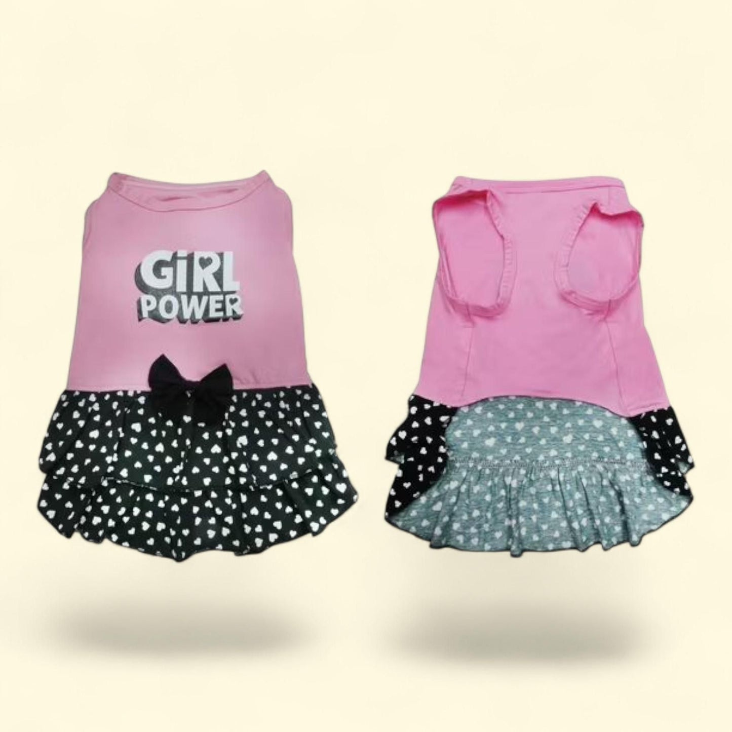 Best Furry Friends Dress, Girl Power, Small