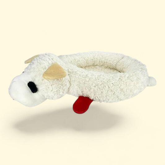 Lit pour chien Multipet Lamb Chop, apaisant, moelleux, taille