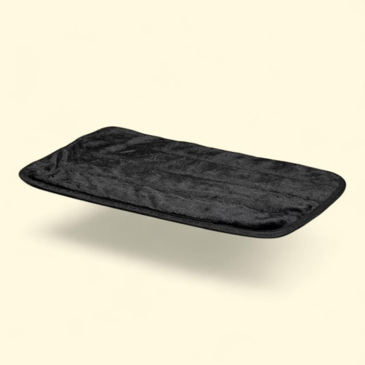 Midwest Homes for Pets Deluxe QuietTime Dog Crate Mat, 42 inch, Black