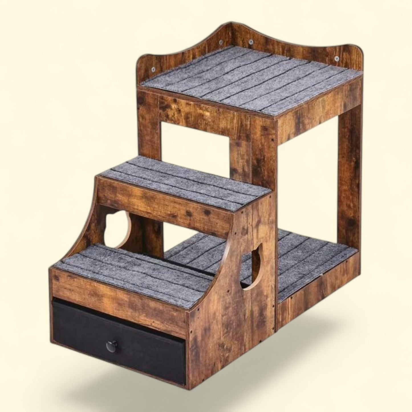 KFFKFF Animal Double-Deck Bed, Feline/Canine Viewpoint, Compact Pet... — authentic US product shipped worldwide by Treatspree