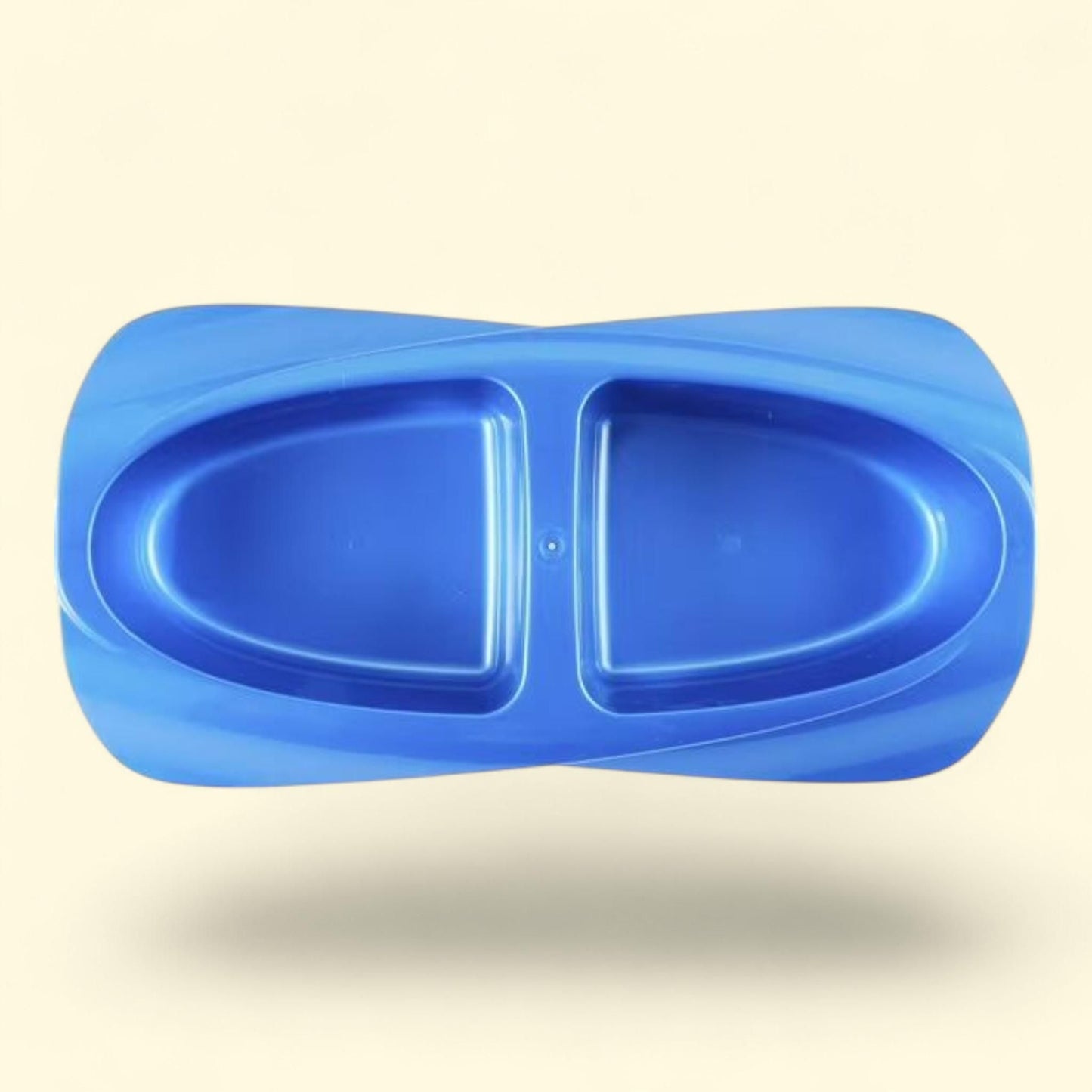 Van Ness Plastics Lightweight Double Dish, SM, weight 0.3125 lb