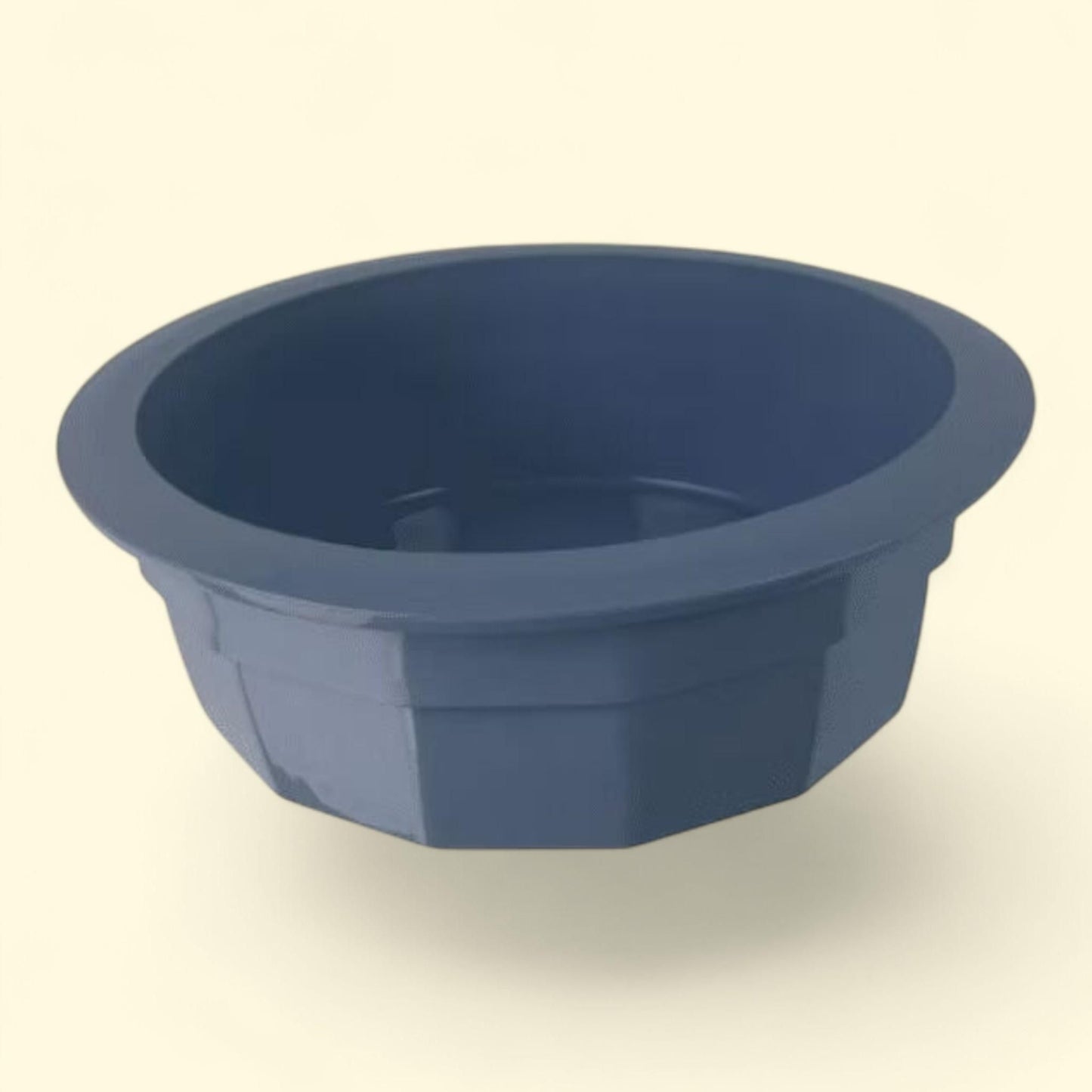 Vibrant Life Small Crock Dog Bowl, Blue
